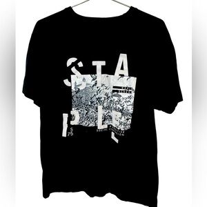 Staple Streetwear Skate Men’s L High End Black Graphic T-Shirt